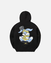Rabbit Stuffed Toy Hoodie (Black)