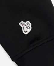 Rabbit Stuffed Toy Hoodie (Black)