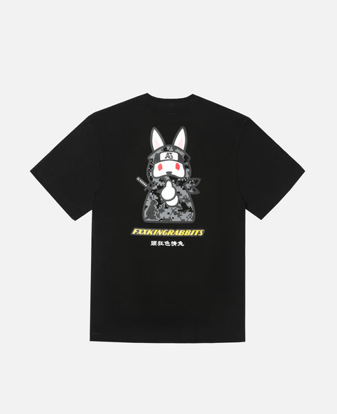 FR2 - Ninja-Rabbit T-Shirt (Black) – JUICESTORE