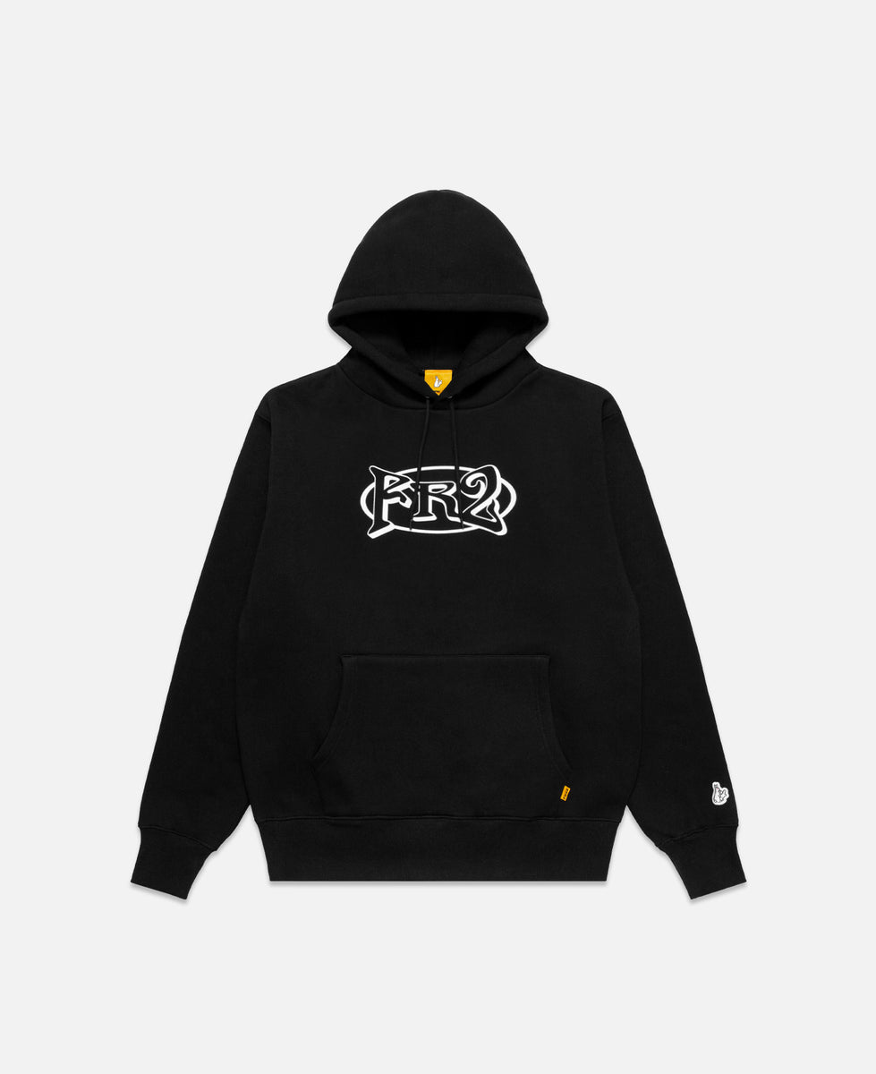 初販物】FR2 Embroidery Logo Hoodie XL - パーカー