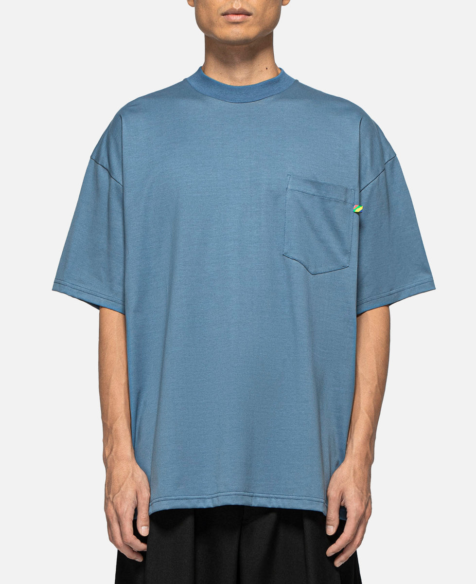 Ventilation Pocket T-Shirt (Blue)