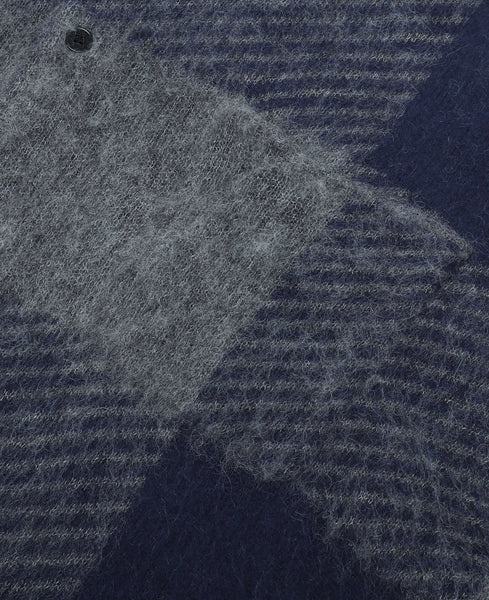 nanamicaナナミカMohair Hooded Shirt Jacket nanamica - Mohair Hooded Shirt Jacket (Blue) – JUICESTORE