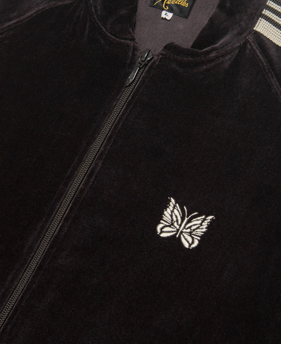 『Rib Collar Track Jacket-C/PE Velour』 Needles Rib Collar Track Jacket - C/PE Velour – unexpected store