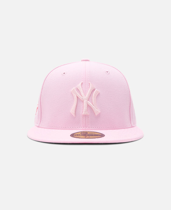 Sakura New York Yankees Cooperstown Lava Red Undervisor Pink 59Fifty Cap (Pink)