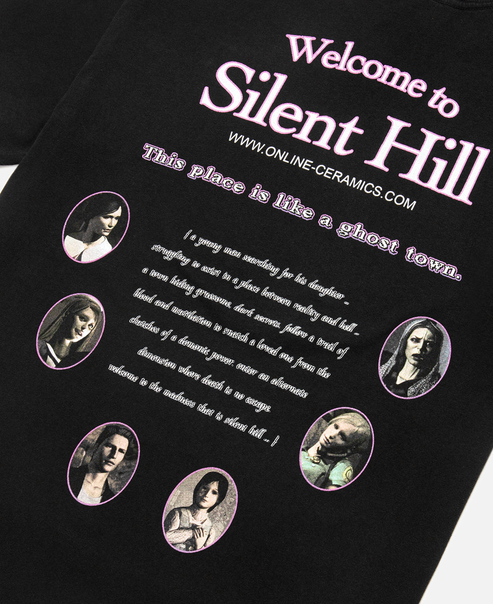 Online Ceramics To Silent Hill TShirt (Black) JUICESTORE