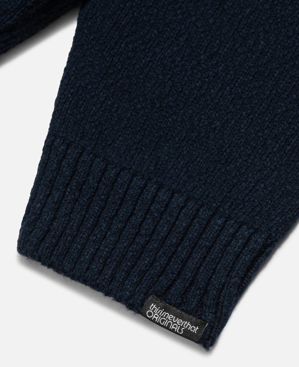 88 Knit Sweater (Navy)