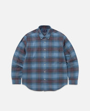 Flannel Check Shirt (Blue)