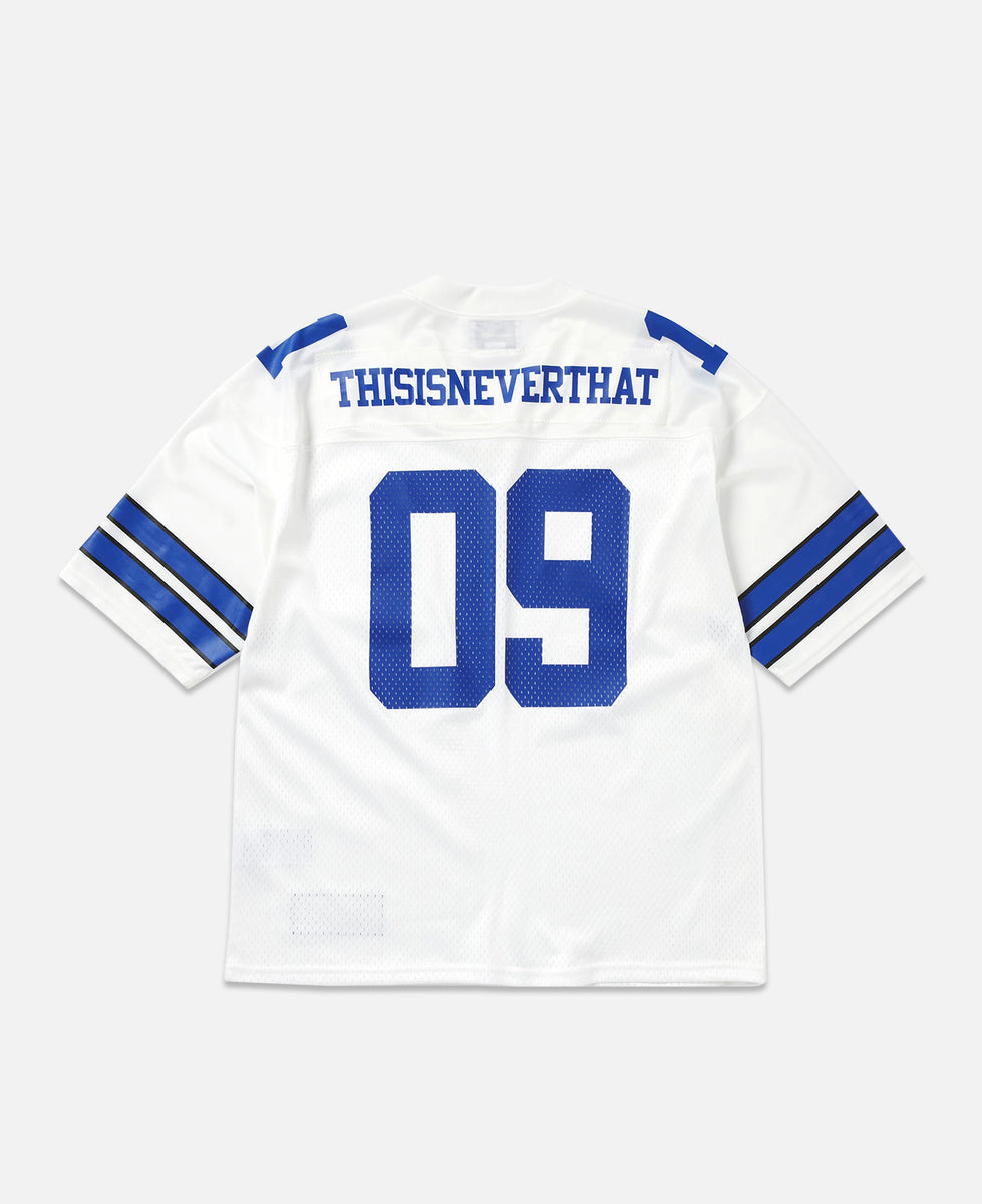 thisisneverthat® - Football Jersey (White) – JUICESTORE