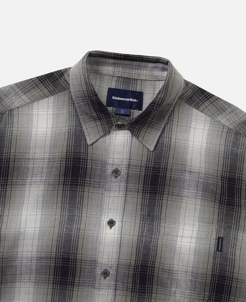 thisisneverthat® - Nep Shadow Check Shirt (Navy) – JUICESTORE