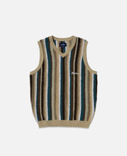 Striped Knit Vest (Multi)