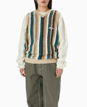 Striped Knit Vest (Multi)
