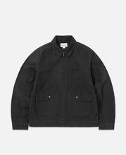 Washed Work Jacket (Black)