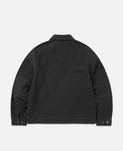Washed Work Jacket (Black)