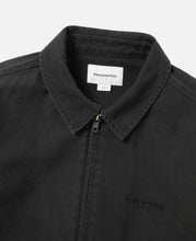 Washed Work Jacket (Black)