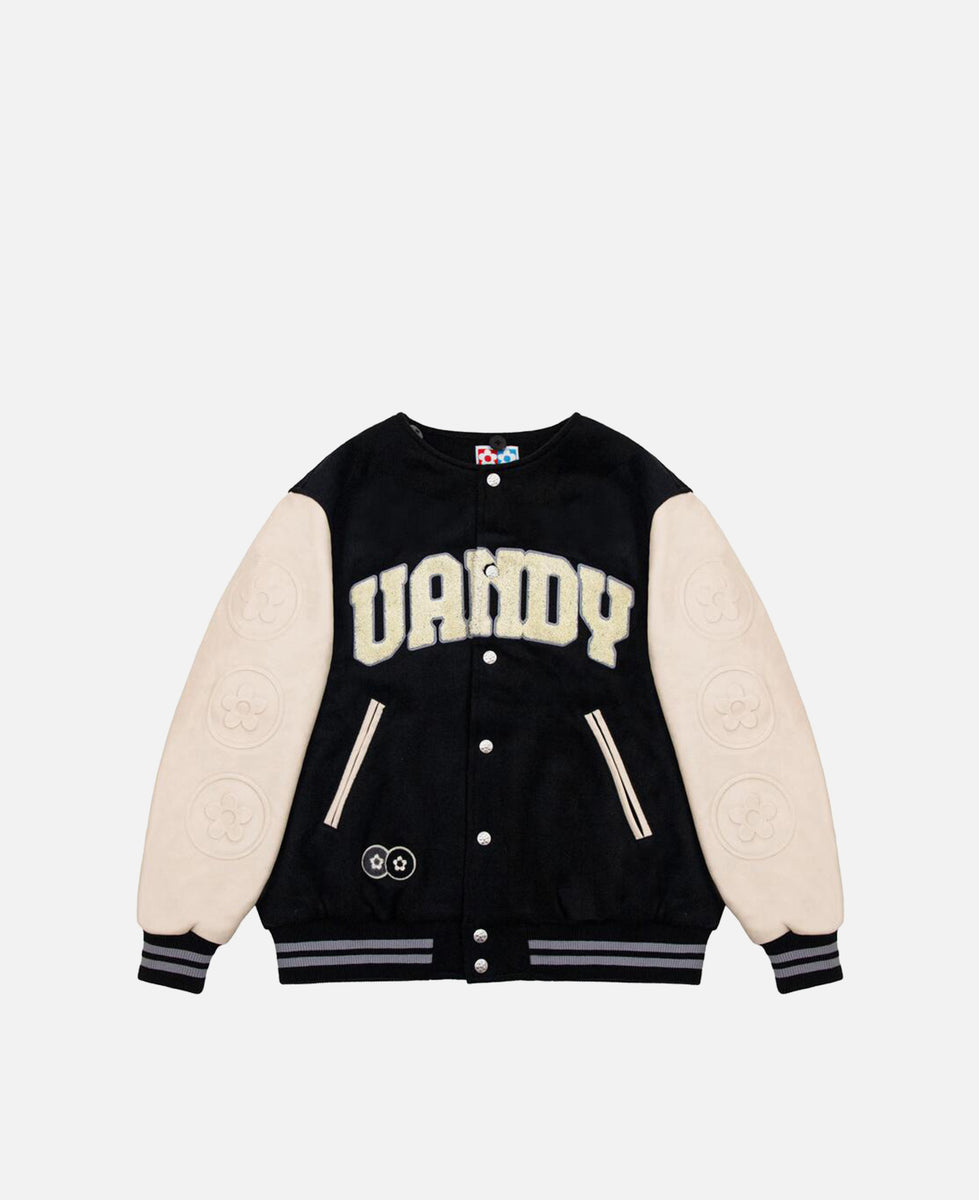 vandy the pink スタジャン　black L Vandy The Pink - Animal Varsity Jacket (Black) – JUICESTORE