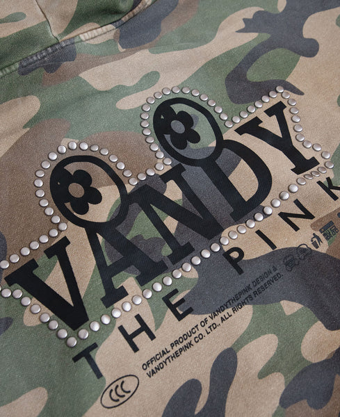Vandy The Pink - Studded Zip Up (Camo) – JUICESTORE