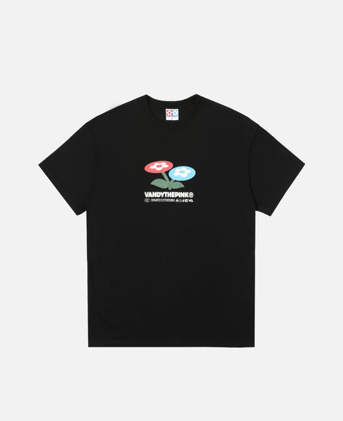 Vandy The Pink - Two Flower T-Shirt (Black) – JUICESTORE
