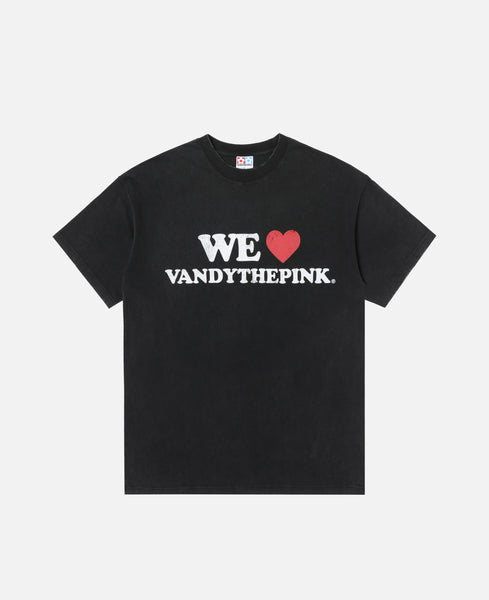 Vandy The Pink - We Love Vtp T-Shirt (Black) – JUICESTORE