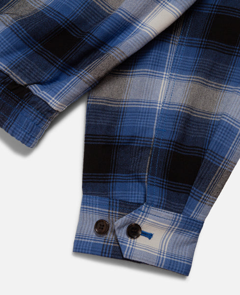 Wacko Maria - Ombre Check 50's Jacket (Type-1) (Blue) – JUICESTORE