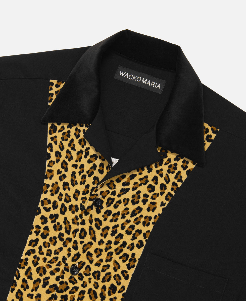 【新品】WACKO MARIA SWITCHING SHIRT BLACK Wacko Maria - S/S Switching Shirt (Black) – JUICESTORE