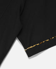 S/S Switching Shirt  (Black)