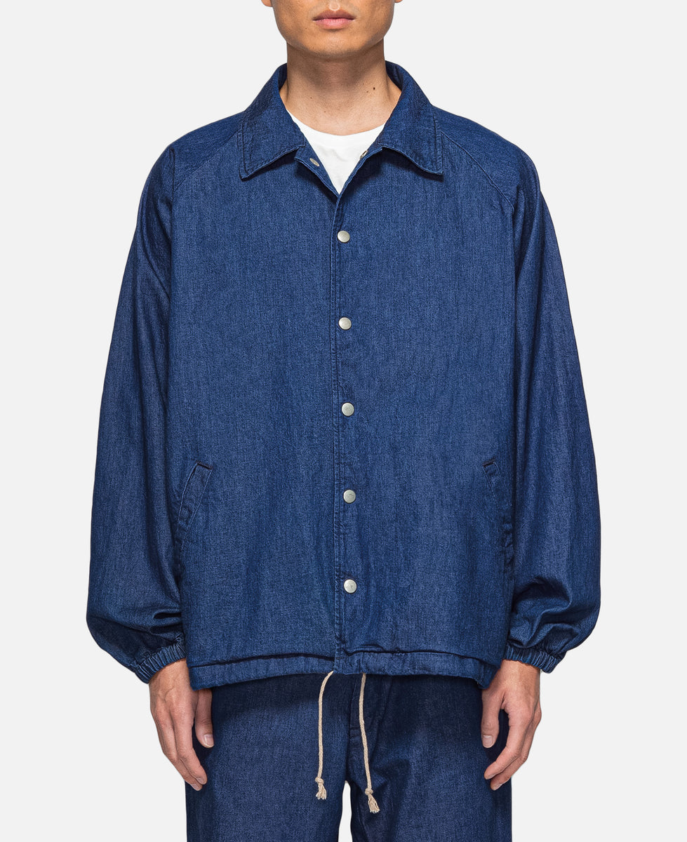 Anachronorm - Denim Coach Jacket (Blue) – JUICESTORE