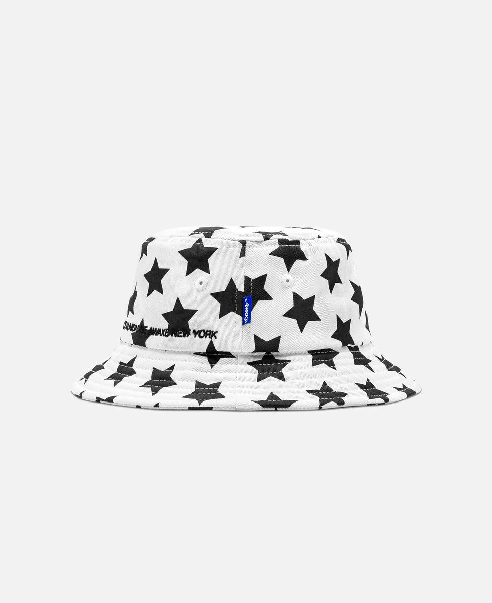 Star Bucket Hat (White)