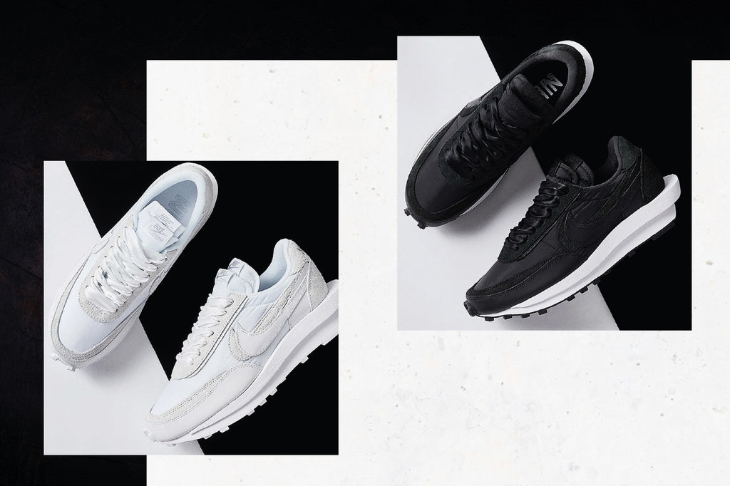 RAFFLE NOW LIVE: Sacai x Nike LDWAFFLE (Black Nylon & White Nylon)