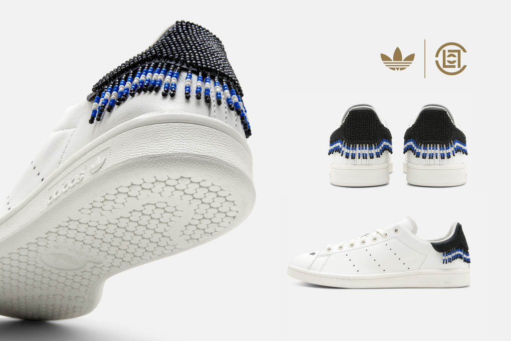CLOT Stan Smith Beaded by Edison Chen: the Iconic Stan Smith redefined with Beaded Elegance