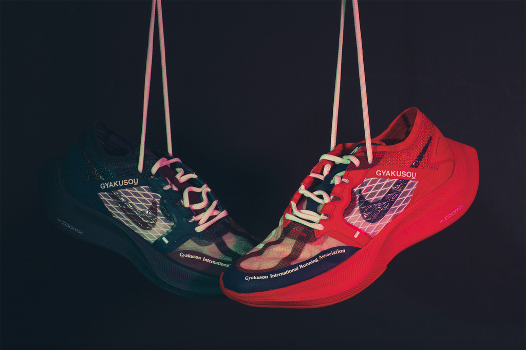 GYAKUSOU 15SS ライトウェイトレーサージャケット XL レッド JUICESTORE – SNEAKER FEATURE: GYAKUSOU ZOOMX VAPORFLY