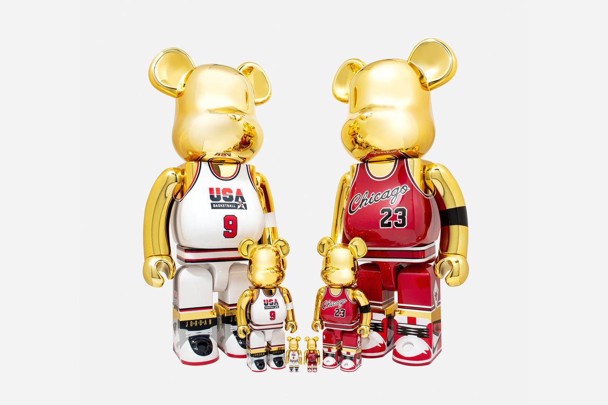 MEDICOM TOY pays homage to Michael Jordan with two BE@RBRICK 