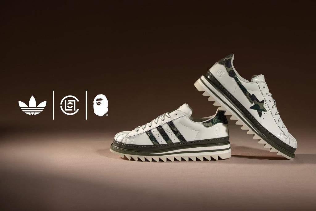 adidas Originals, CLOT, and BAPE® Unite for Reimagined Superstar by Edison Chen