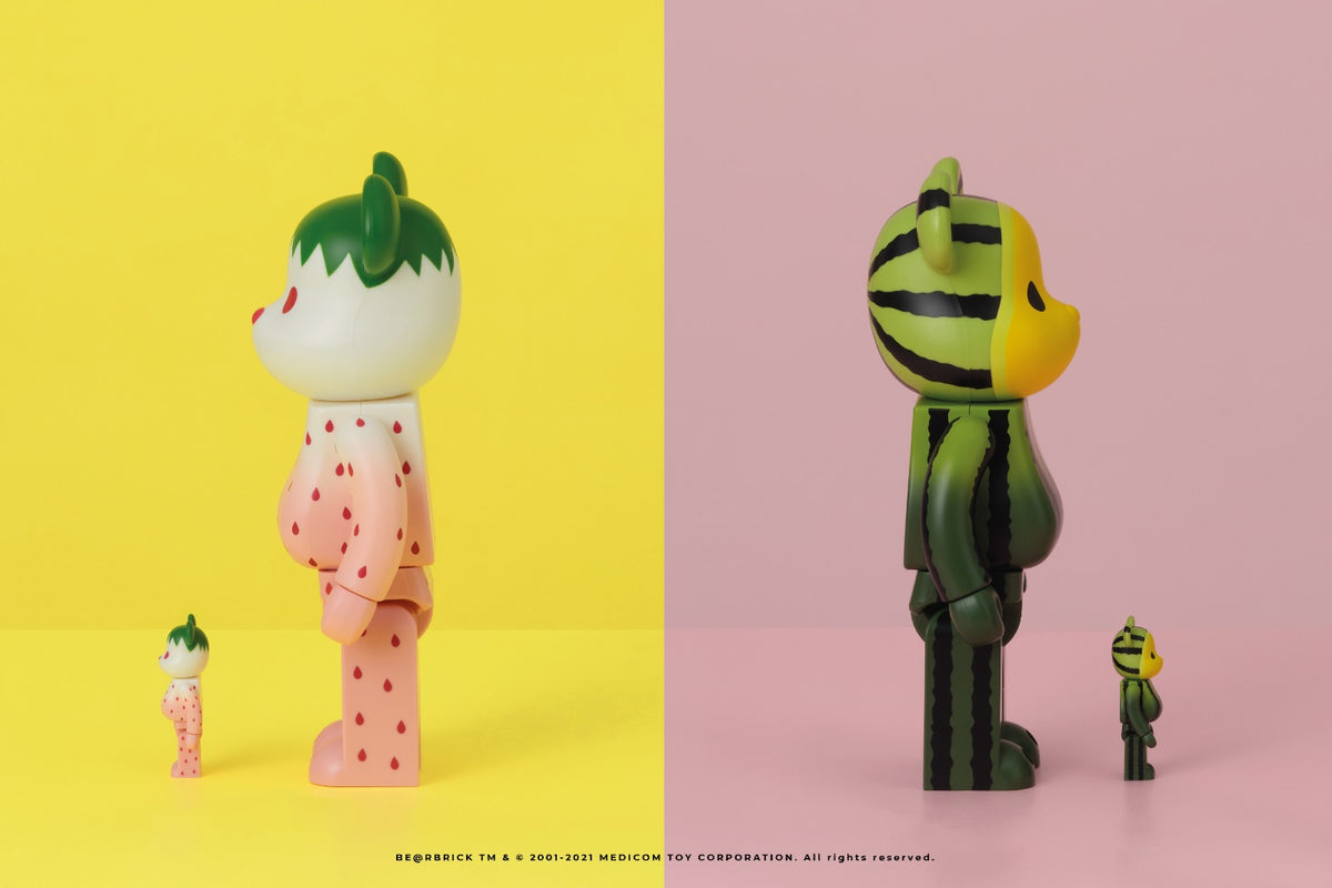 CLOT Continues the Fruit BE@RBRICK Series with the Snow Strawberry 