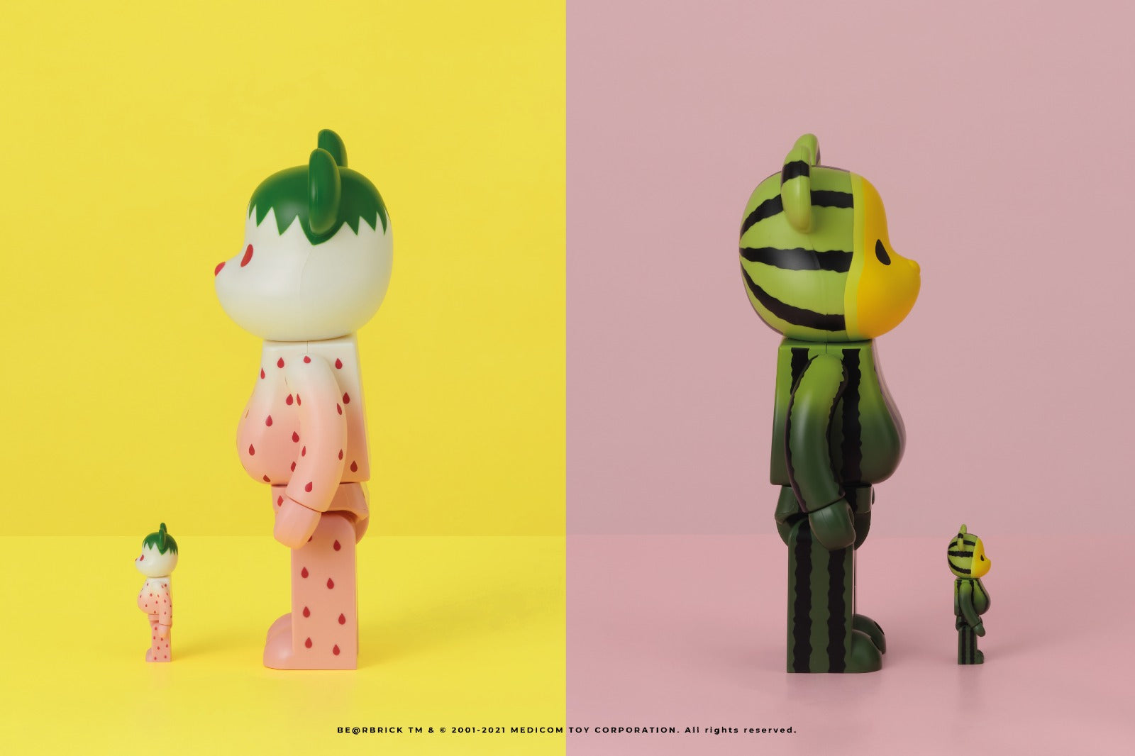 CLOT Continues the Fruit BE@RBRICK Series with the Snow Strawberry