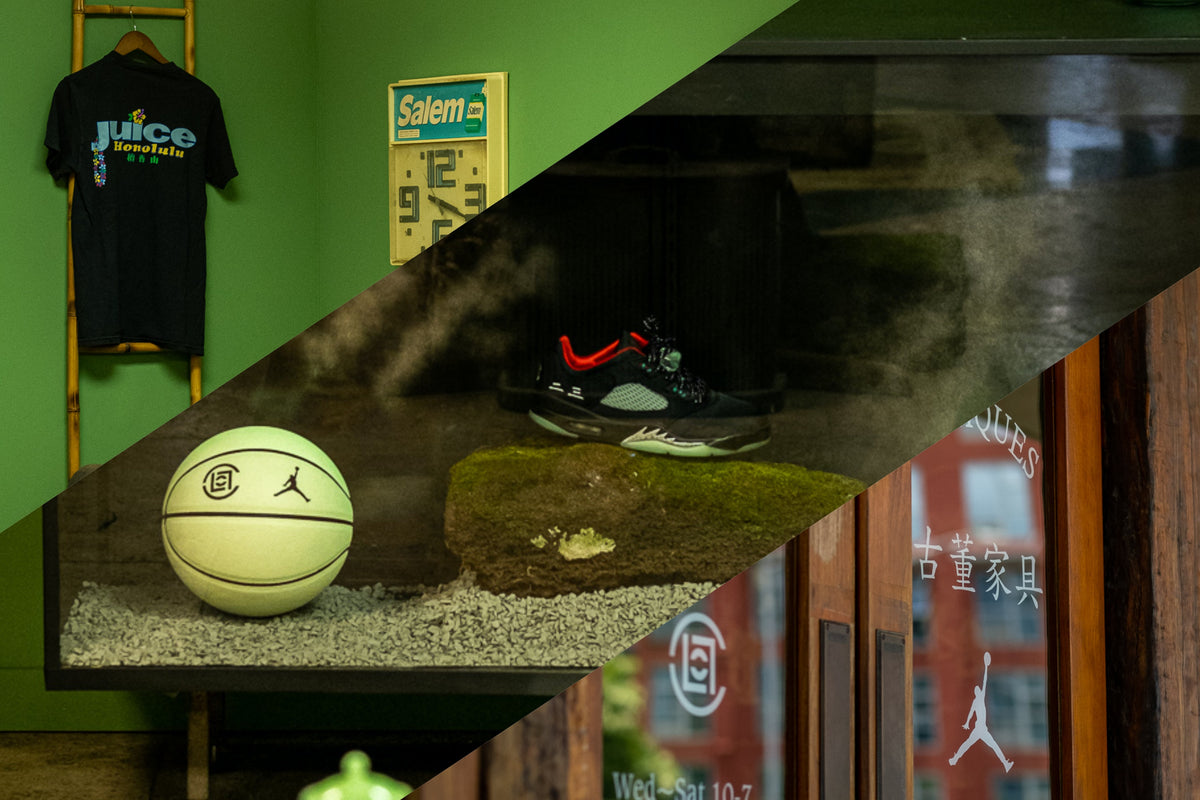 CLOT x AIR JORDAN JADE POPUP arrives in Hawaii JUICESTORE
