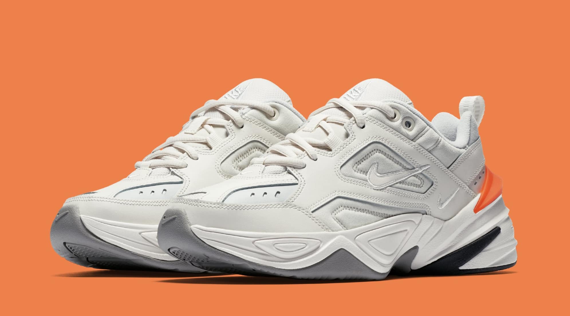 Nike m2k 2025 tekno orange grey