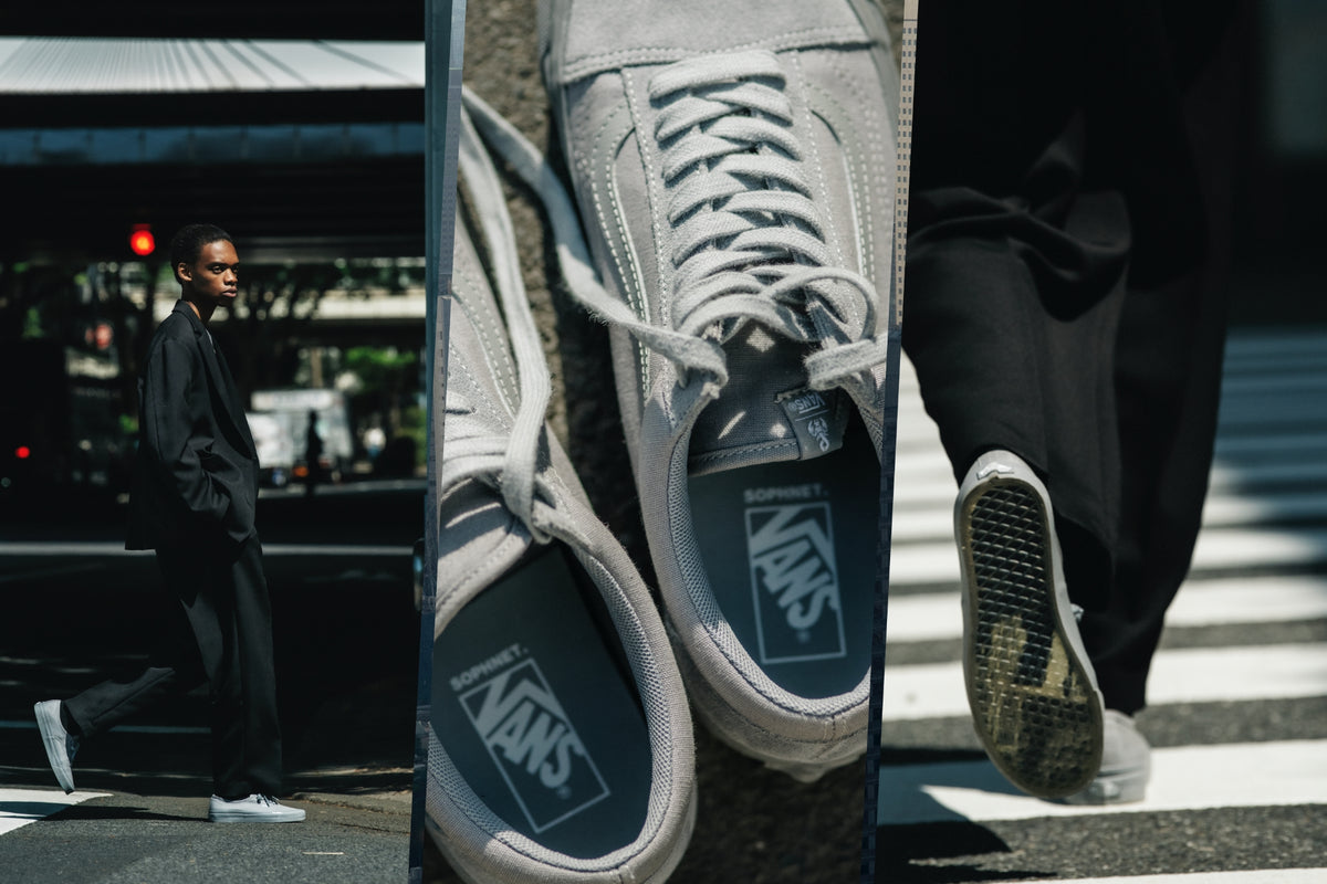 VANS AND SOPHNET. COLLABORATE IN A TRIBUTE TO TOKYO'S STREET