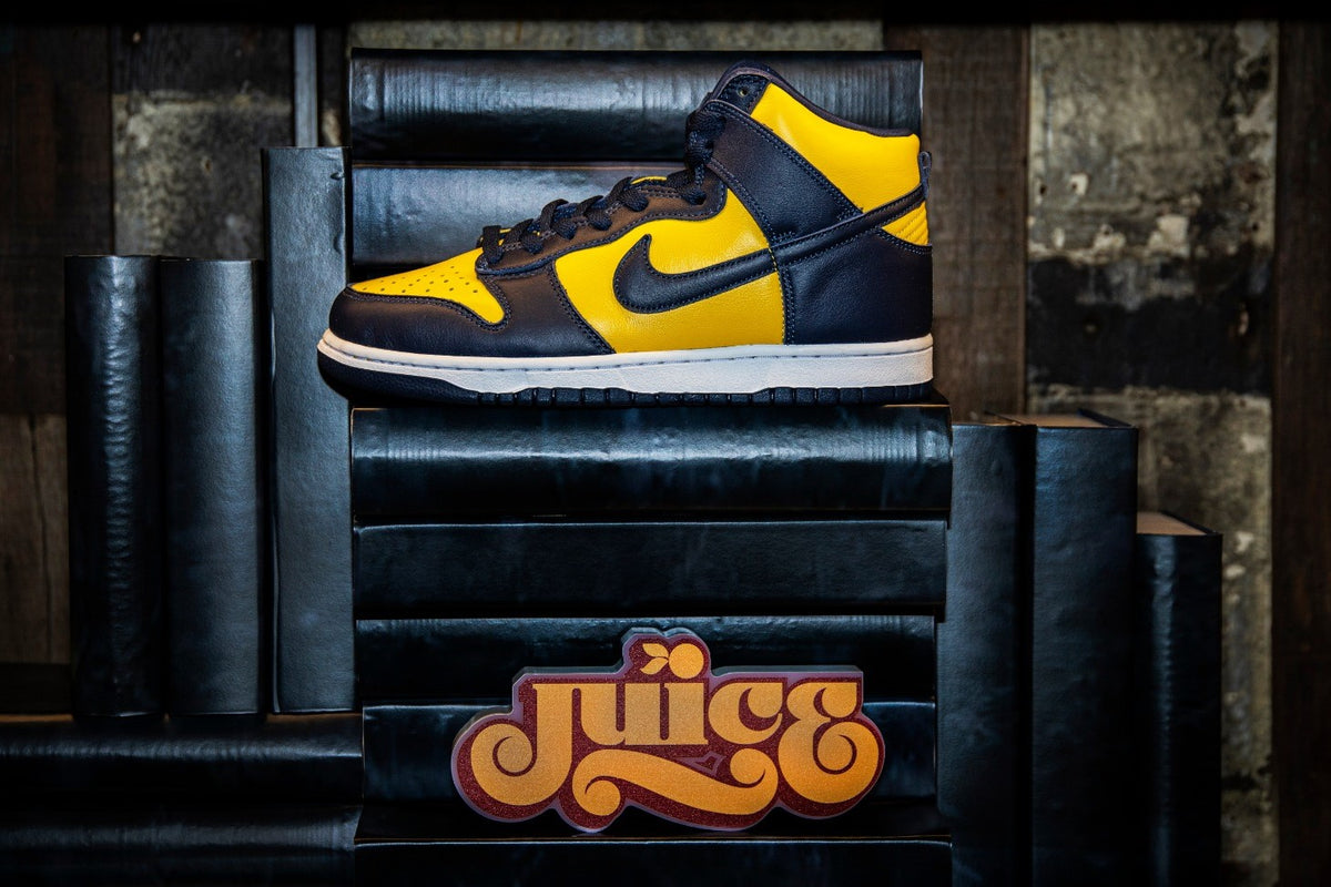 A Recap of the Nike Dunk High SP Michigan Release at JUICE