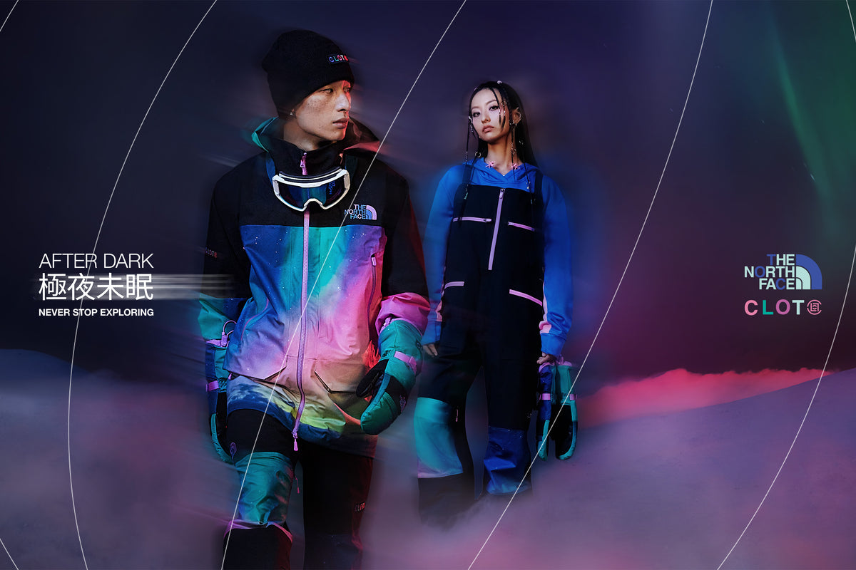 The North Face x CLOT Collaboration Launches New 2024 Collection “After Dark” Explores Polar Extremes in Search of Awe-inspiring Auroras