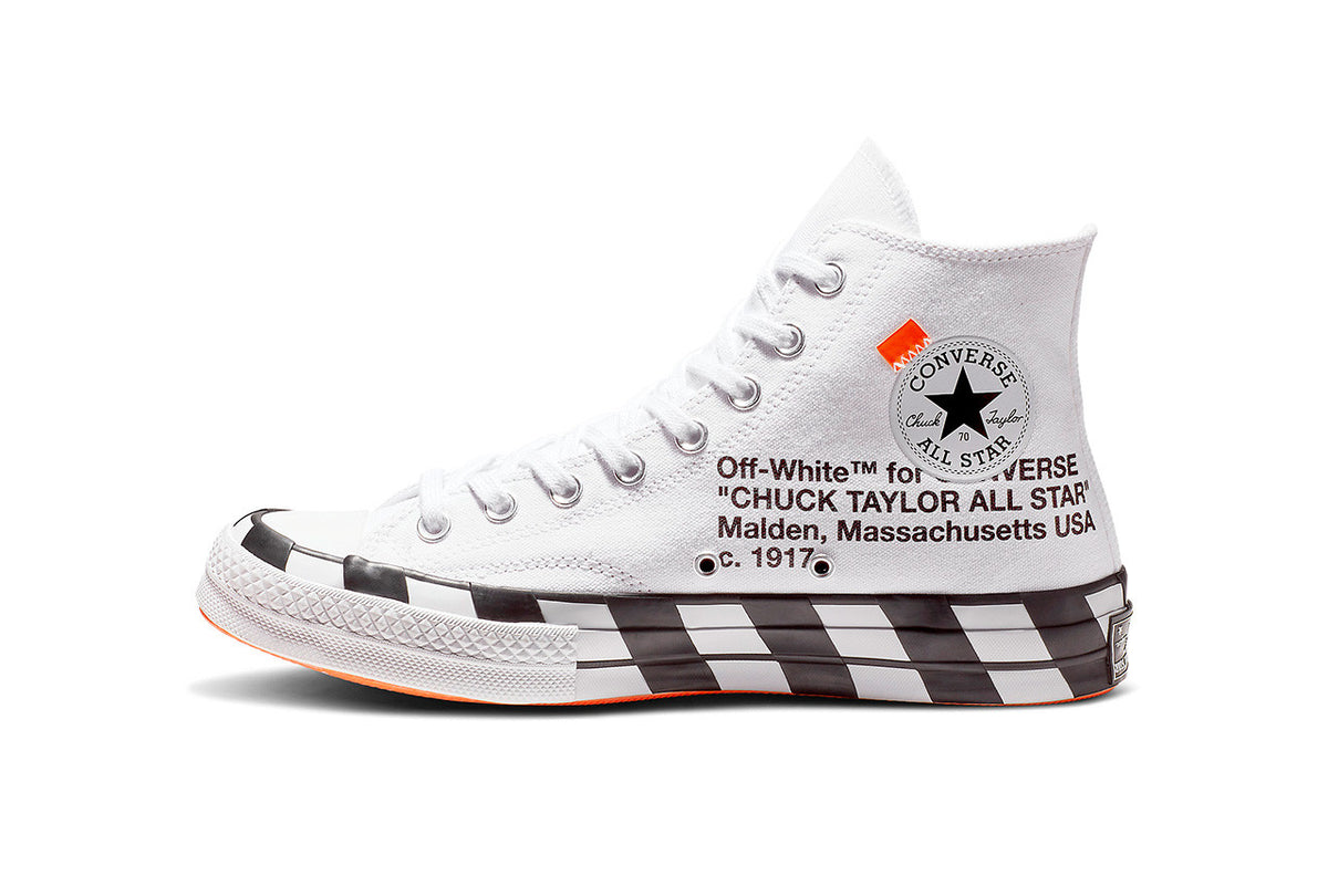 Off white x converse transparent best sale