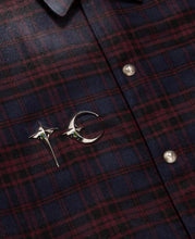 Arab Sword Flannel Shirt (Red)