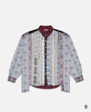 Rebuild By Needles I.O. Flannel Shirt (White)