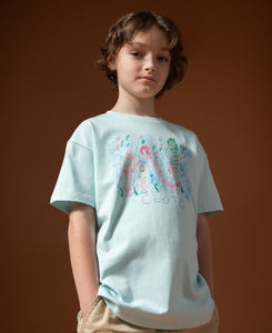 Kids Alaia's Mermaid T-Shirt (Light Blue)