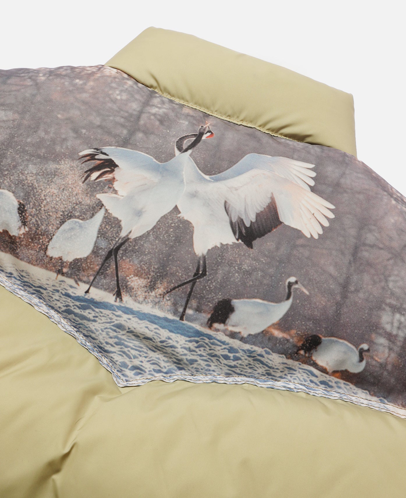 Needles x Rocky Mountain Featherbed Down Vest (Beige)