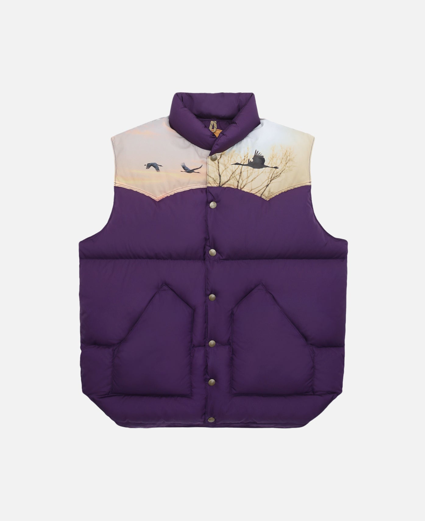 Needles x Rocky Mountain Featherbed Down Vest (Purple) – JUICESTORE