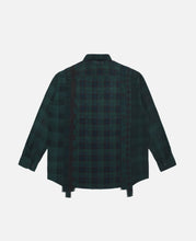 Rebuild By Needles 7 Cuts Flannel Shirt (Green)