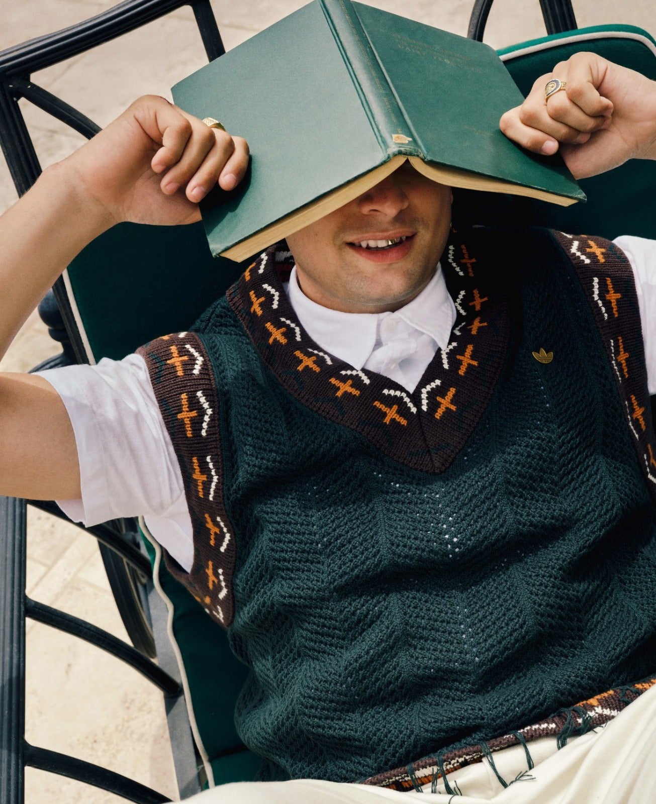 CLOT Knit Vest by Edison Chen (Green)