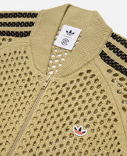 Crochet Track Top by Edison Chen (Brown)