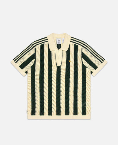 CLOT Knit Polo by Edison Chen (White)