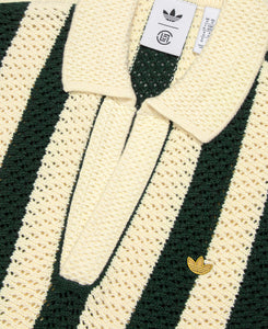 CLOT Knit Polo by Edison Chen (White)